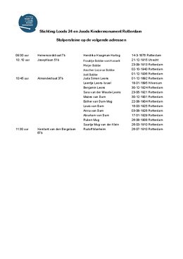 Overzicht leggingen 20 juni 2025 Overzicht leggingen 20 juni 2025