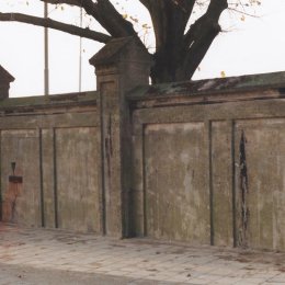 Overgebleven deel van de muur