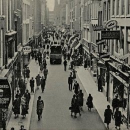 De Hoogstraat in 1938